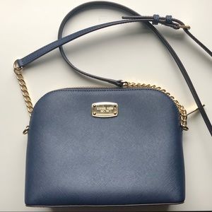 Cindy Large Saffiano Leather Crossbody